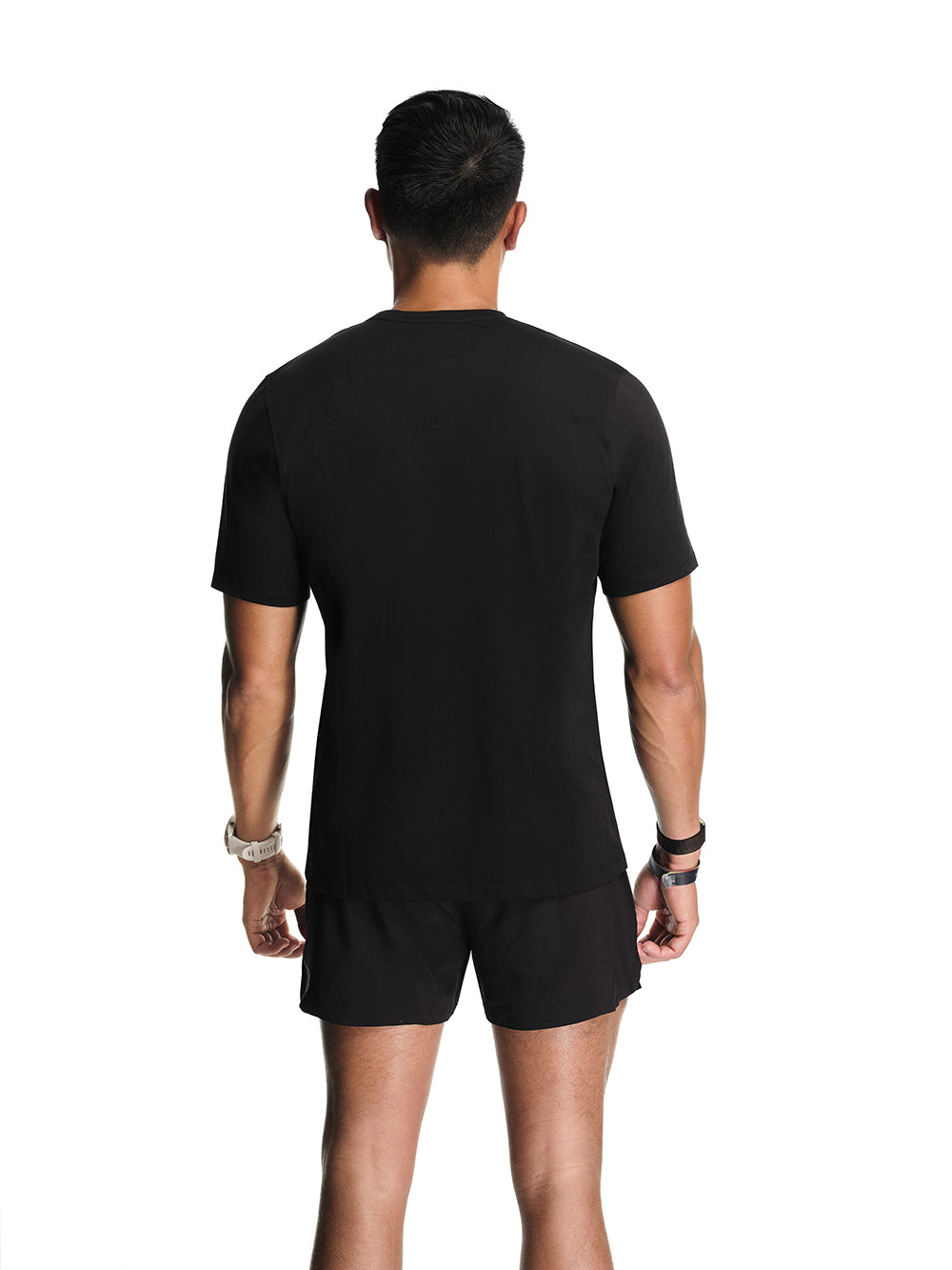 Men's 365 Eco Tee Black Core Logo