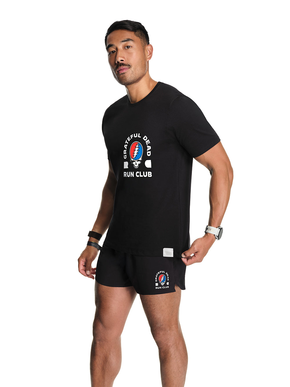 Men's 365 Eco Tee Black Core Logo