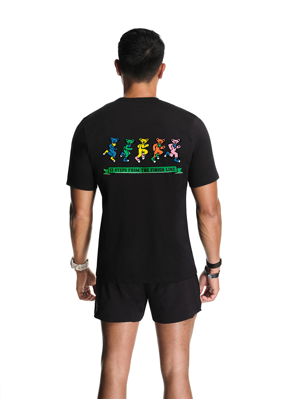 Men's 365 Eco Tee Black Dancing Bears