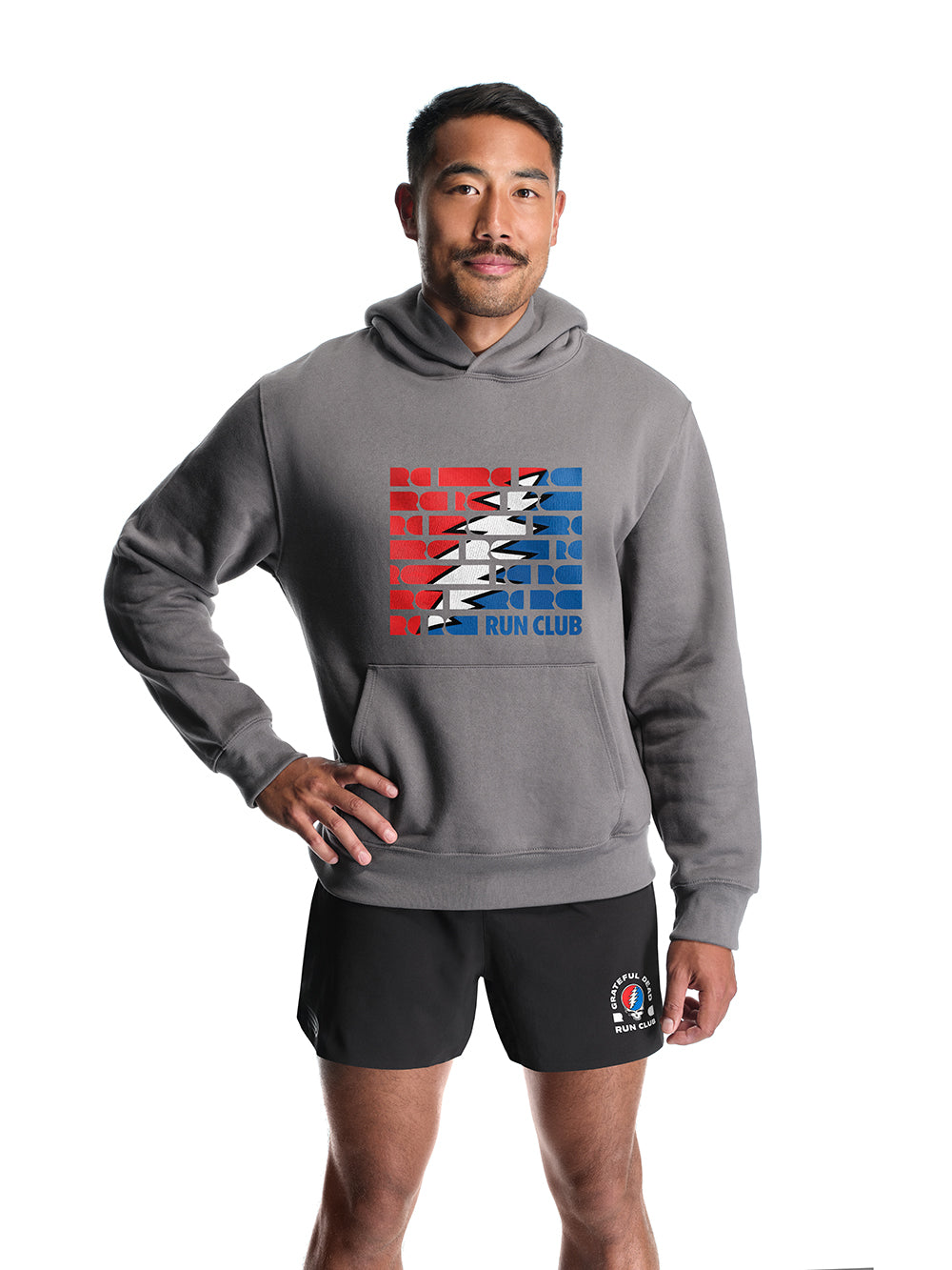 Mens Hoodie Grey