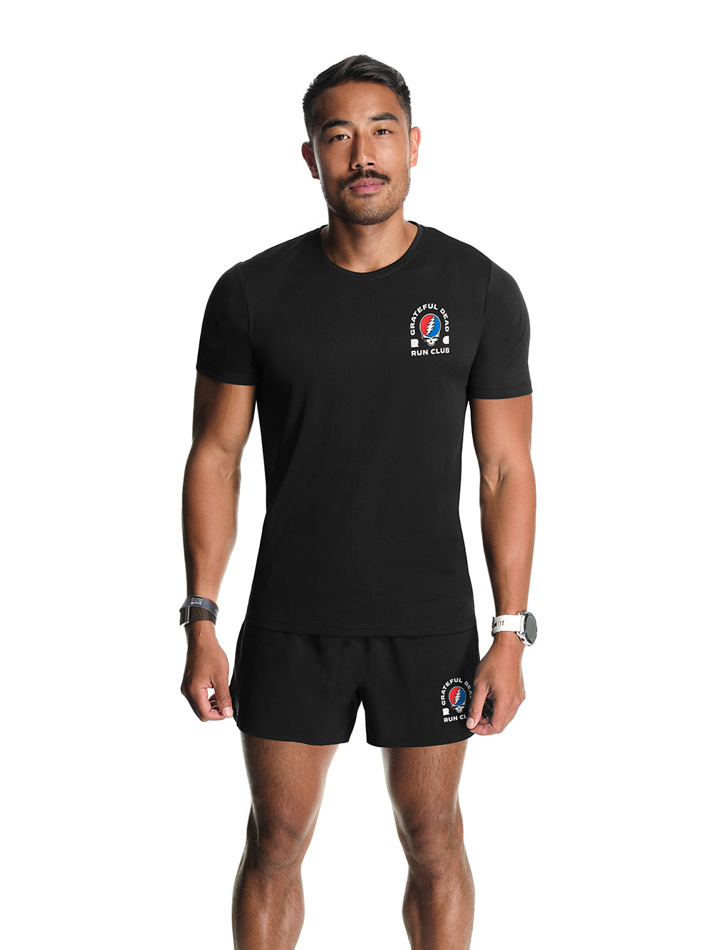 Men's Prevail SS Tee Black Core Logo