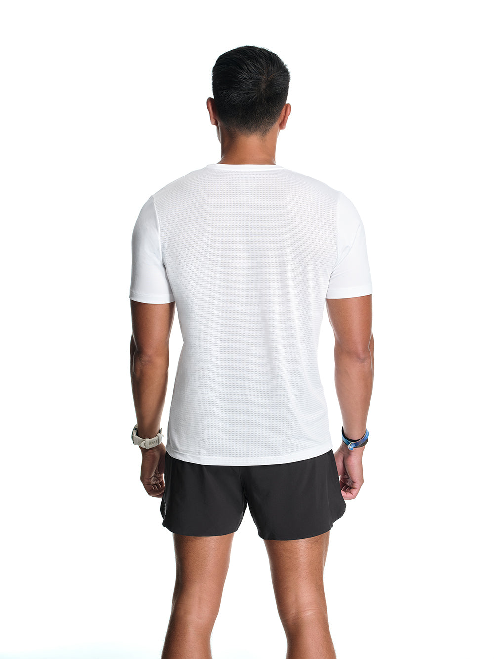 Men's Prevail SS Tee White Core Logo