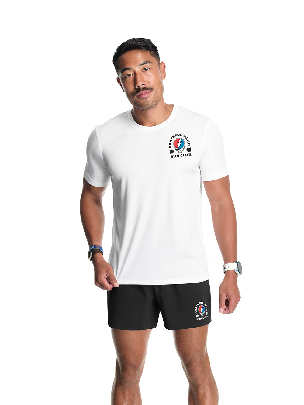 Men's Prevail SS Tee White Core Logo