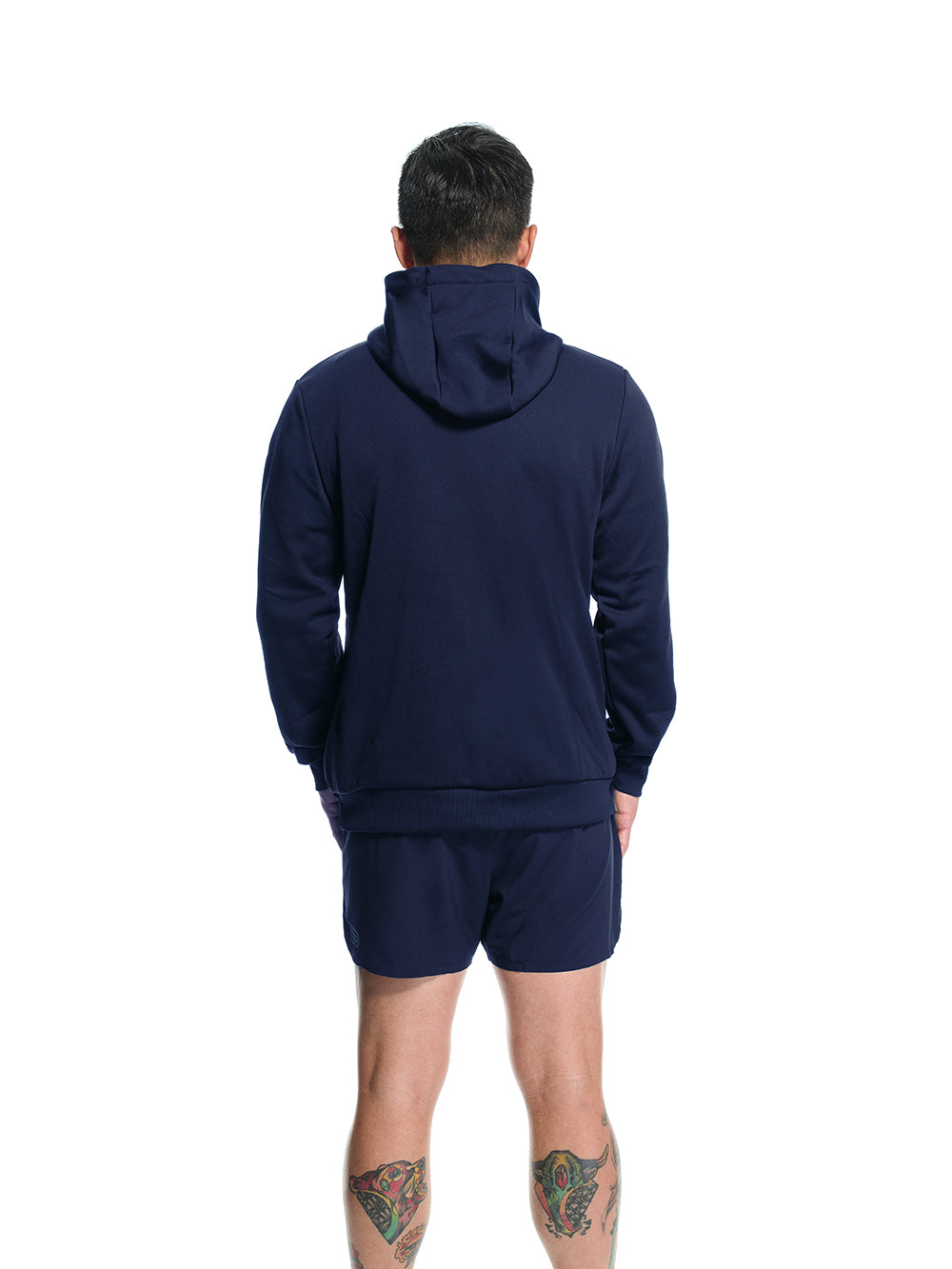 Men's Renew Hoodie Navy Core Logo