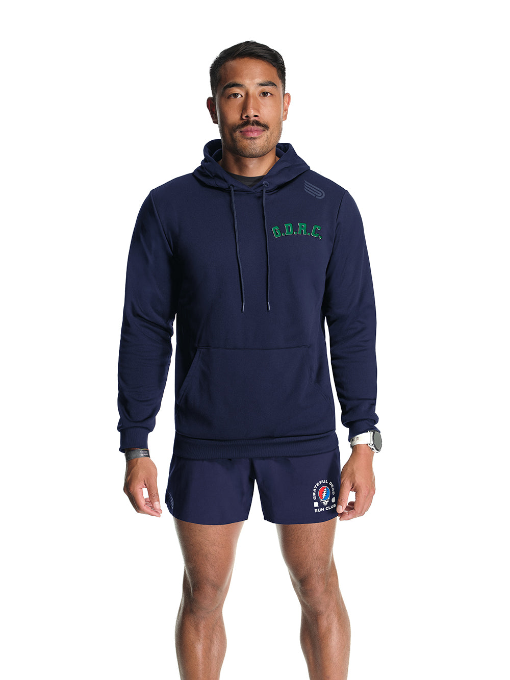 Men's Renew Hoodie Navy Dancing Bears
