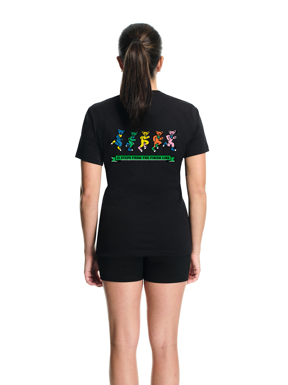 Women's 365 Eco Tee Black Dancing Bears