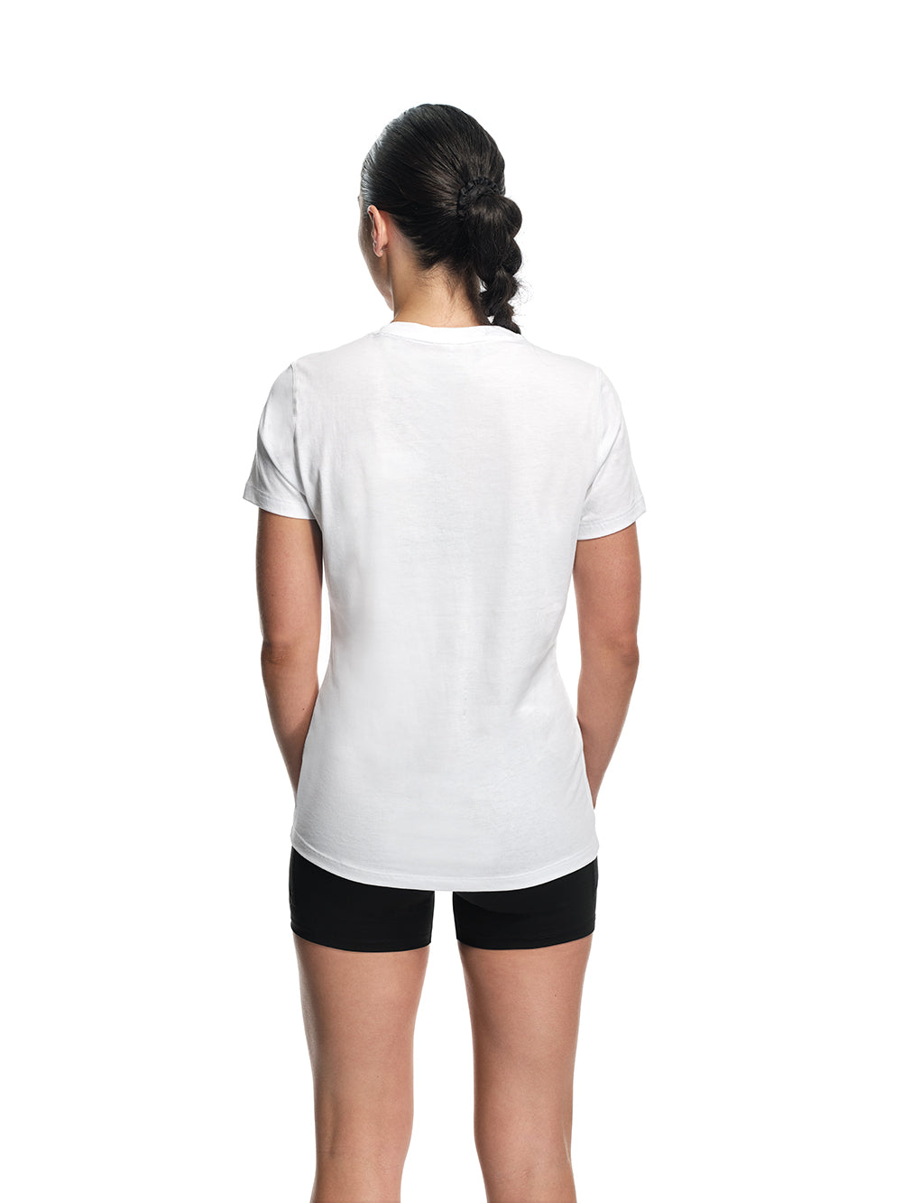 Women's 365 Eco Tee White Core Logo