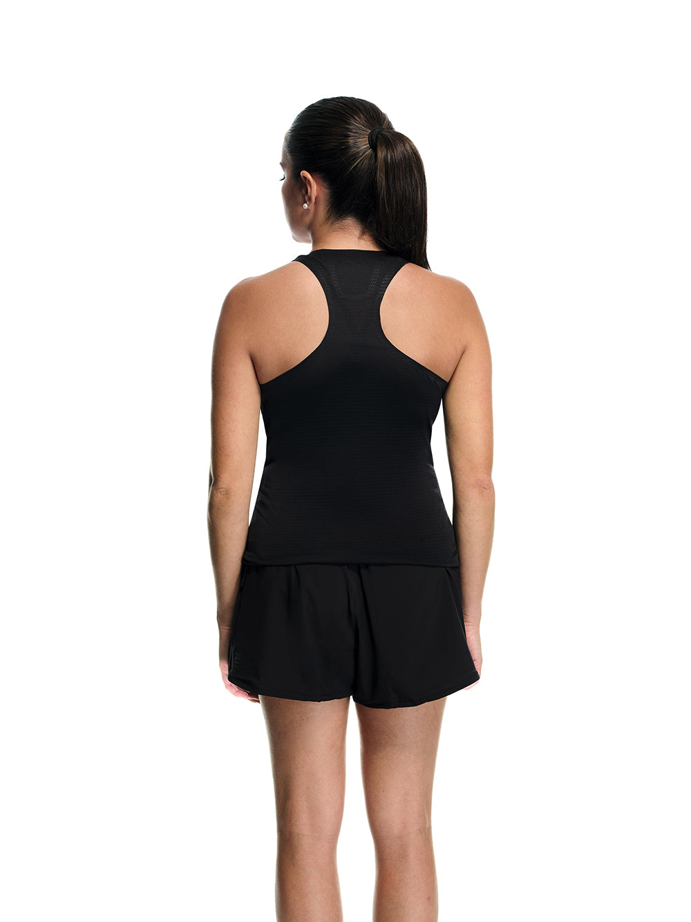 Women's Prevail Singlet Black Bolt Logo